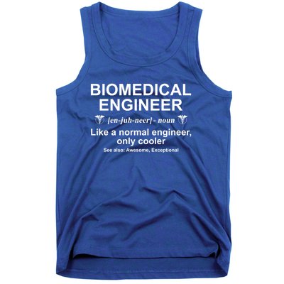 Biomedical Engineer Definition Funny Biomedical Engineering Gift Tank Top