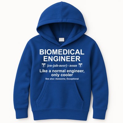 Biomedical Engineer Definition Funny Biomedical Engineering Gift Kids Hoodie