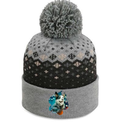 Bosch Every Doggy Counts The Baniff Cuffed Pom Beanie