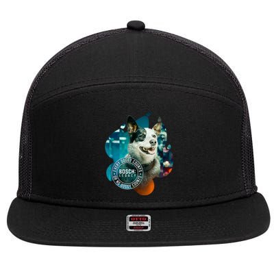 Bosch Every Doggy Counts 7 Panel Mesh Trucker Snapback Hat