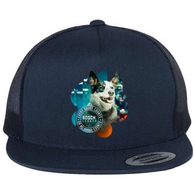 Bosch Every Doggy Counts Flat Bill Trucker Hat