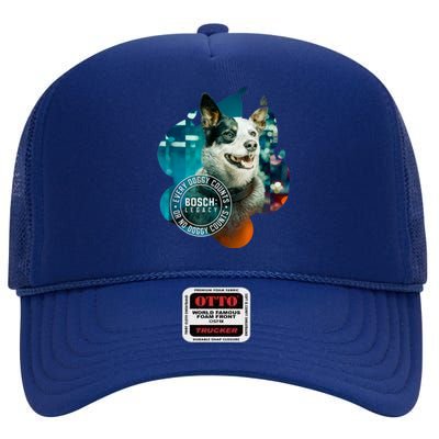 Bosch Every Doggy Counts High Crown Mesh Back Trucker Hat