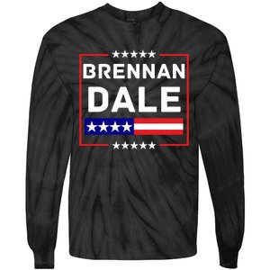 Brennan Election Dale 2024 Prestige Worldwide Funny Support Tie-Dye Long Sleeve Shirt