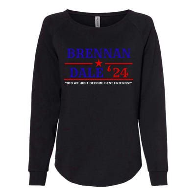 Brennan Election Dale 2024 DID WE JUST BECOME BEST FRIENDS Womens California Wash Sweatshirt