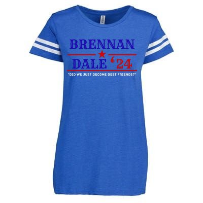 Brennan Election Dale 2024 DID WE JUST BECOME BEST FRIENDS Enza Ladies Jersey Football T-Shirt