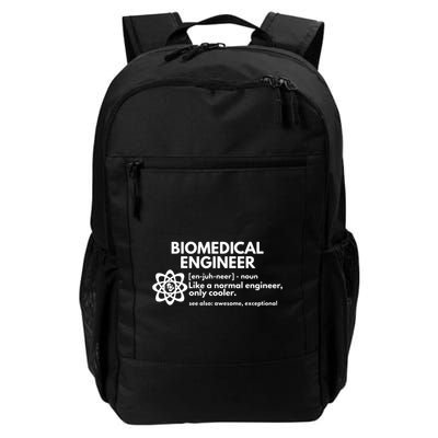 Biomedical Engineer Definition Funny Engineering Gift Backpack