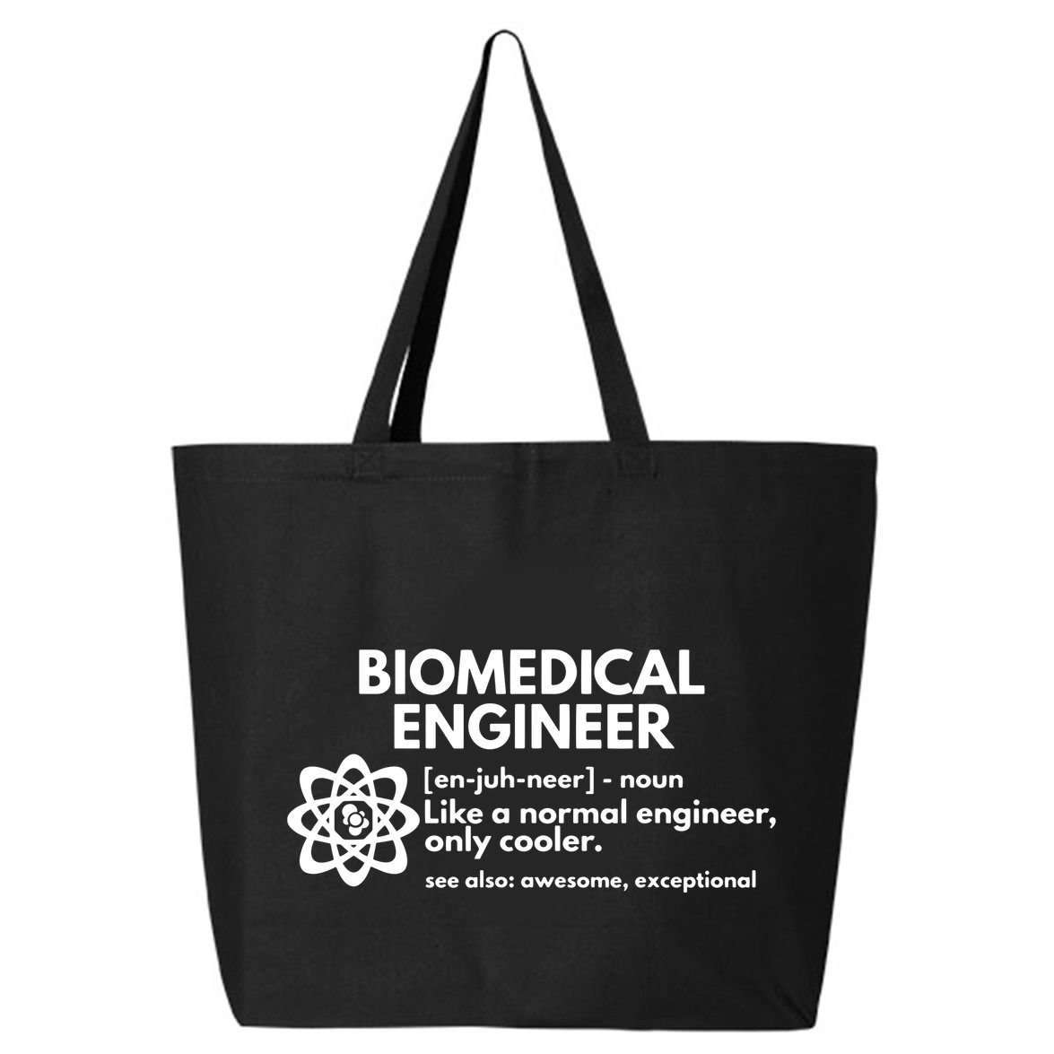 Biomedical Engineer Definition Funny Engineering Gift 25L Jumbo Tote