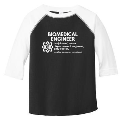 Biomedical Engineer Definition Funny Engineering Gift Toddler Fine Jersey T-Shirt