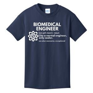 Biomedical Engineer Definition Funny Engineering Gift Kids T-Shirt