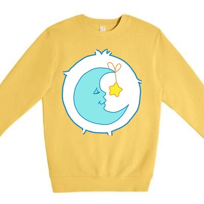 Bedtime Bear Halloween Costume Premium Crewneck Sweatshirt