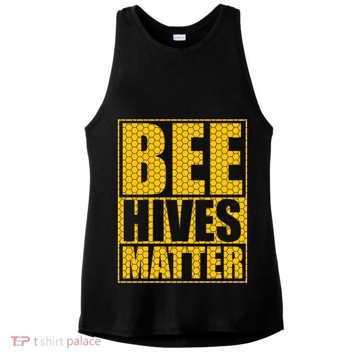 Bee Hives Matter Ladies PosiCharge Tri-Blend Wicking Tank