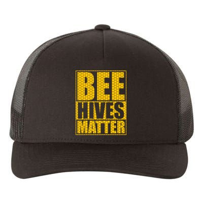 Bee Hives Matter Yupoong Adult 5-Panel Trucker Hat