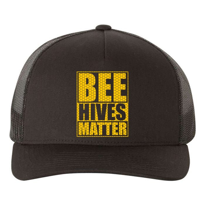 Bee Hives Matter Yupoong Adult 5-Panel Trucker Hat