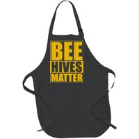 Bee Hives Matter Full-Length Apron With Pockets