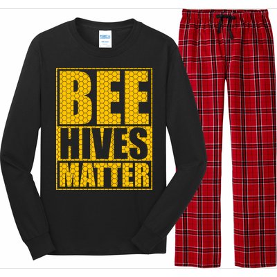 Bee Hives Matter Long Sleeve Pajama Set