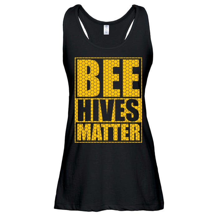 Bee Hives Matter Ladies Essential Flowy Tank