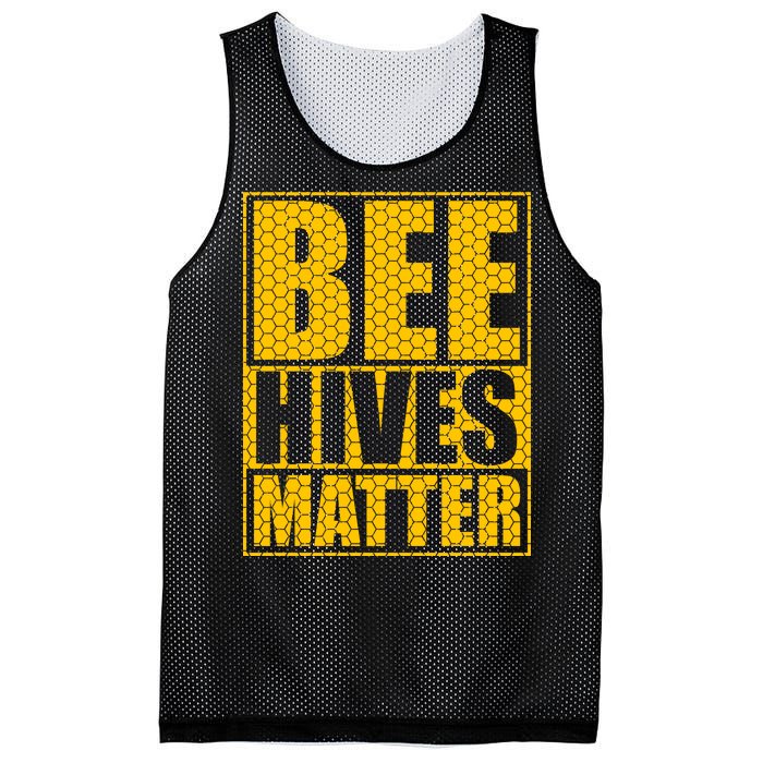 Bee Hives Matter Mesh Reversible Basketball Jersey Tank