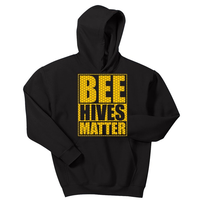 Bee Hives Matter Kids Hoodie