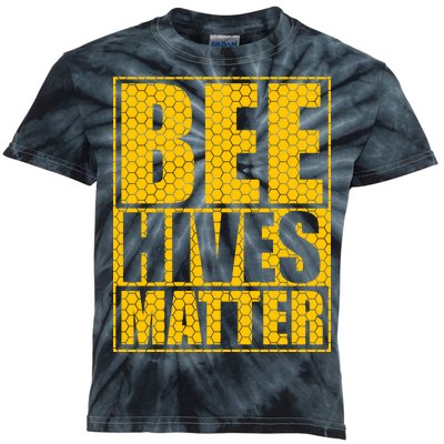 Bee Hives Matter Kids Tie-Dye T-Shirt