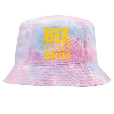 Bee Hives Matter Tie-Dyed Bucket Hat