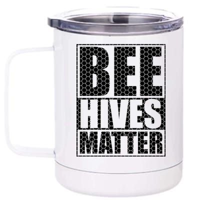 Bee Hives Matter 12 oz Stainless Steel Tumbler Cup