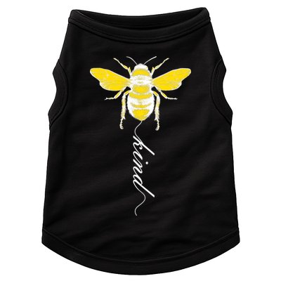 Bee Kind Bumblebee Script Doggie Tank