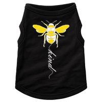 Bee Kind Bumblebee Script Doggie Tank