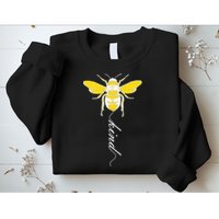 Bee Kind Bumblebee Script Sweatshirt