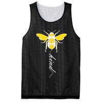 Bee Kind Bumblebee Script Mesh Reversible Basketball Jersey Tank