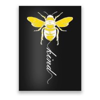 Bee Kind Bumblebee Script Poster