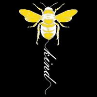 Bee Kind Bumblebee Script Poster