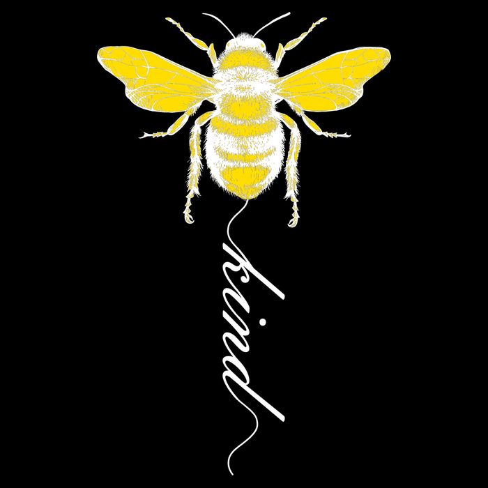 Bee Kind Bumblebee Script Poster