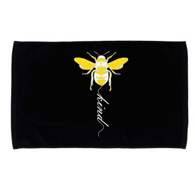 Bee Kind Bumblebee Script Microfiber Hand Towel