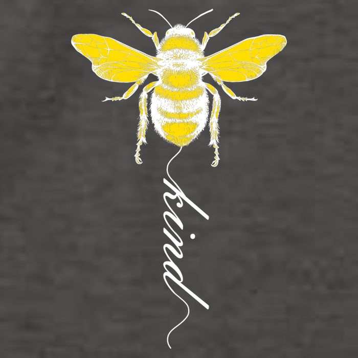 Bee Kind Bumblebee Script Vector Backpack