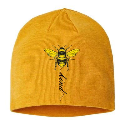 Bee Kind Bumblebee Script Sustainable Beanie