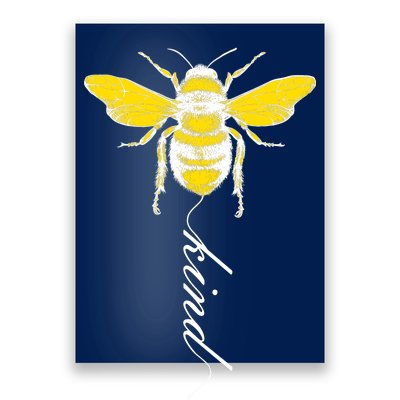 Bee Kind Bumblebee Script Poster