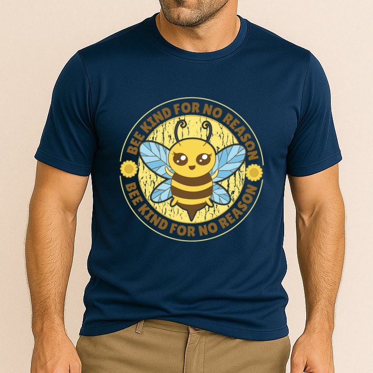 Bee Kind For No Reason Performance Shirt