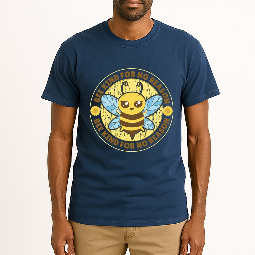 Bee Kind For No Reason Tall T-Shirt