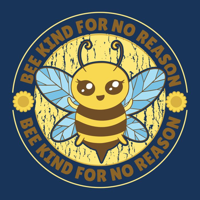 Bee Kind For No Reason 16 in Basic Backpack