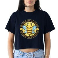 Bee Kind For No Reason Crop Top