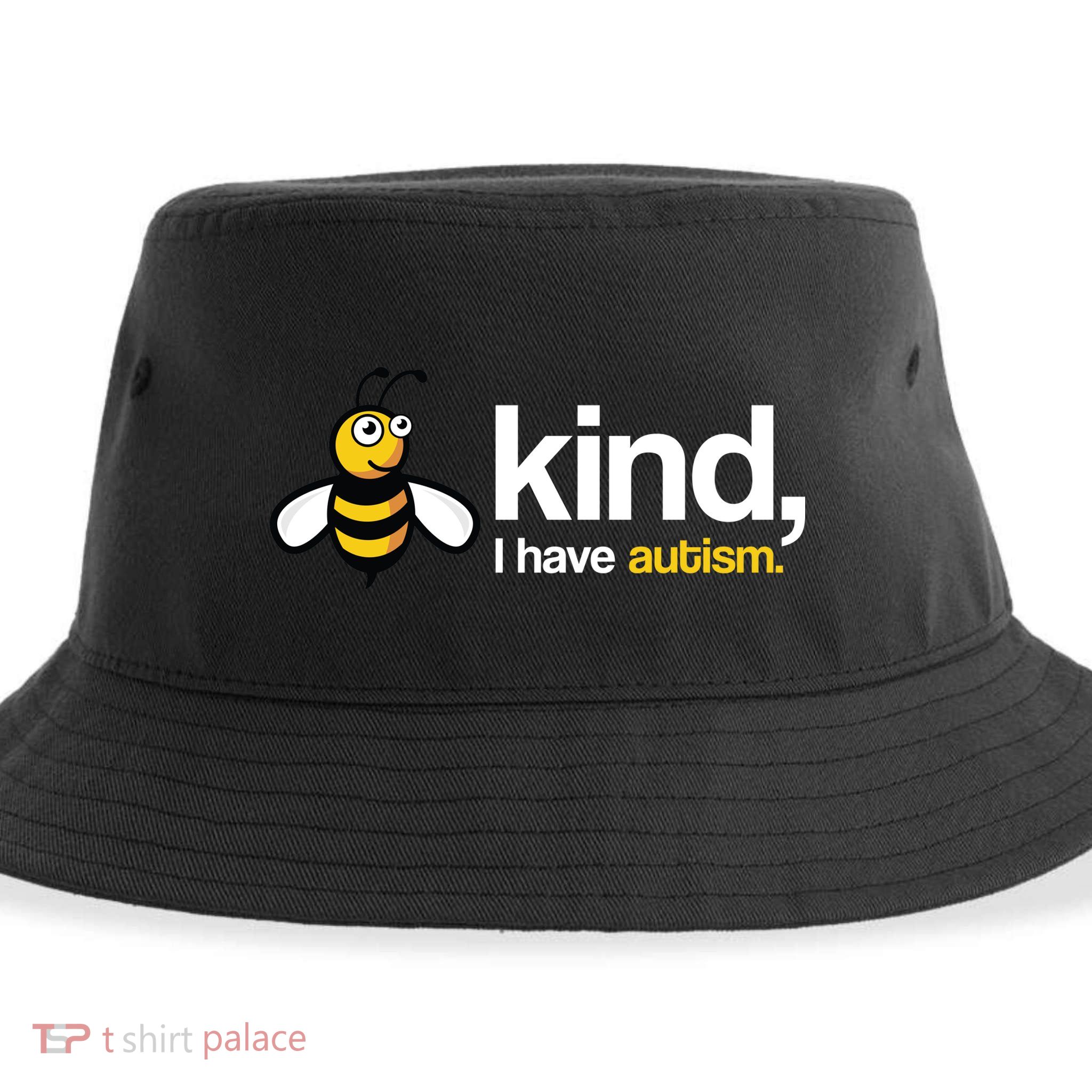 Bee Kind I Have Autism Sustainable Bucket Hat