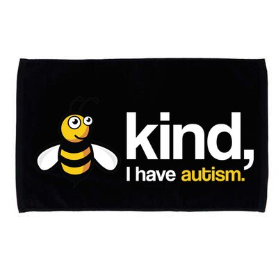 Bee Kind I Have Autism Microfiber Hand Towel