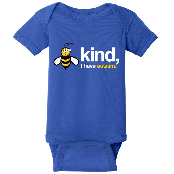 Bee Kind I Have Autism Baby Bodysuit