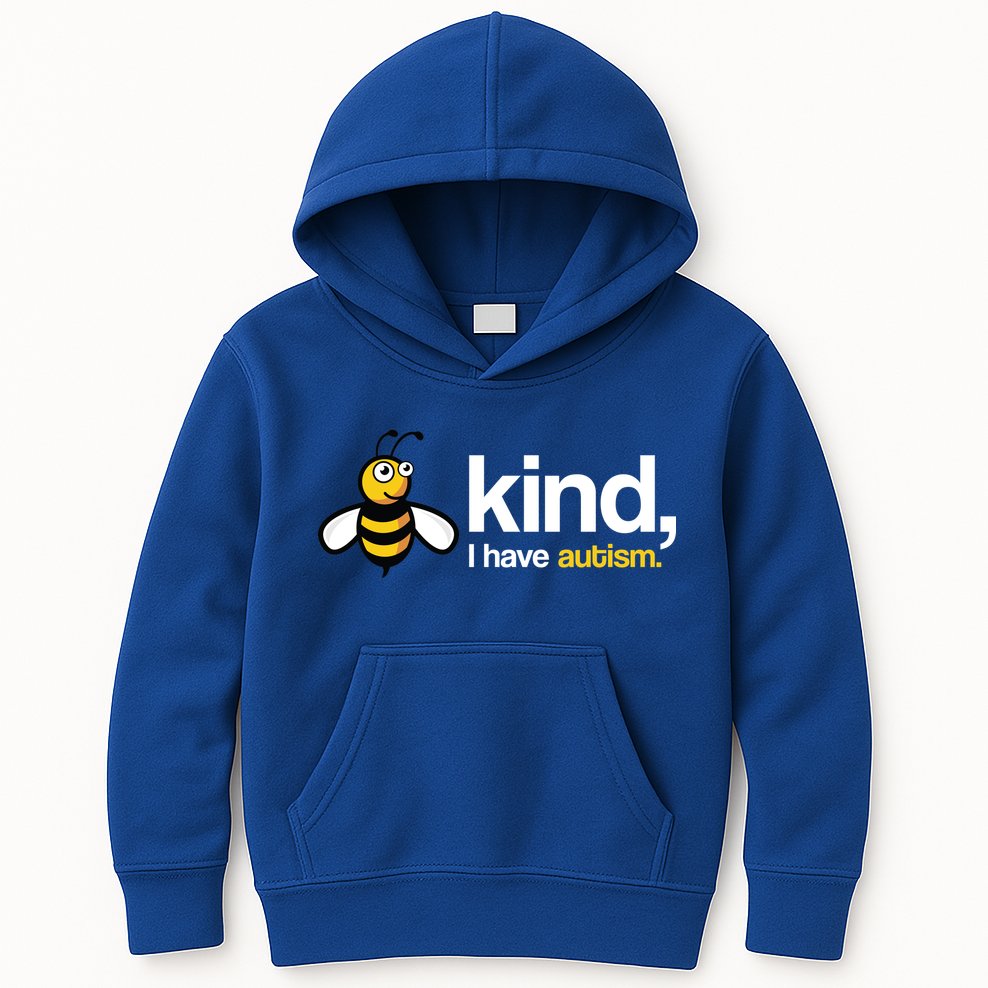 Bee Kind I Have Autism Kids Hoodie