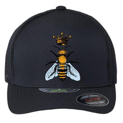 Bee King Crown Flexfit Unipanel Trucker Cap