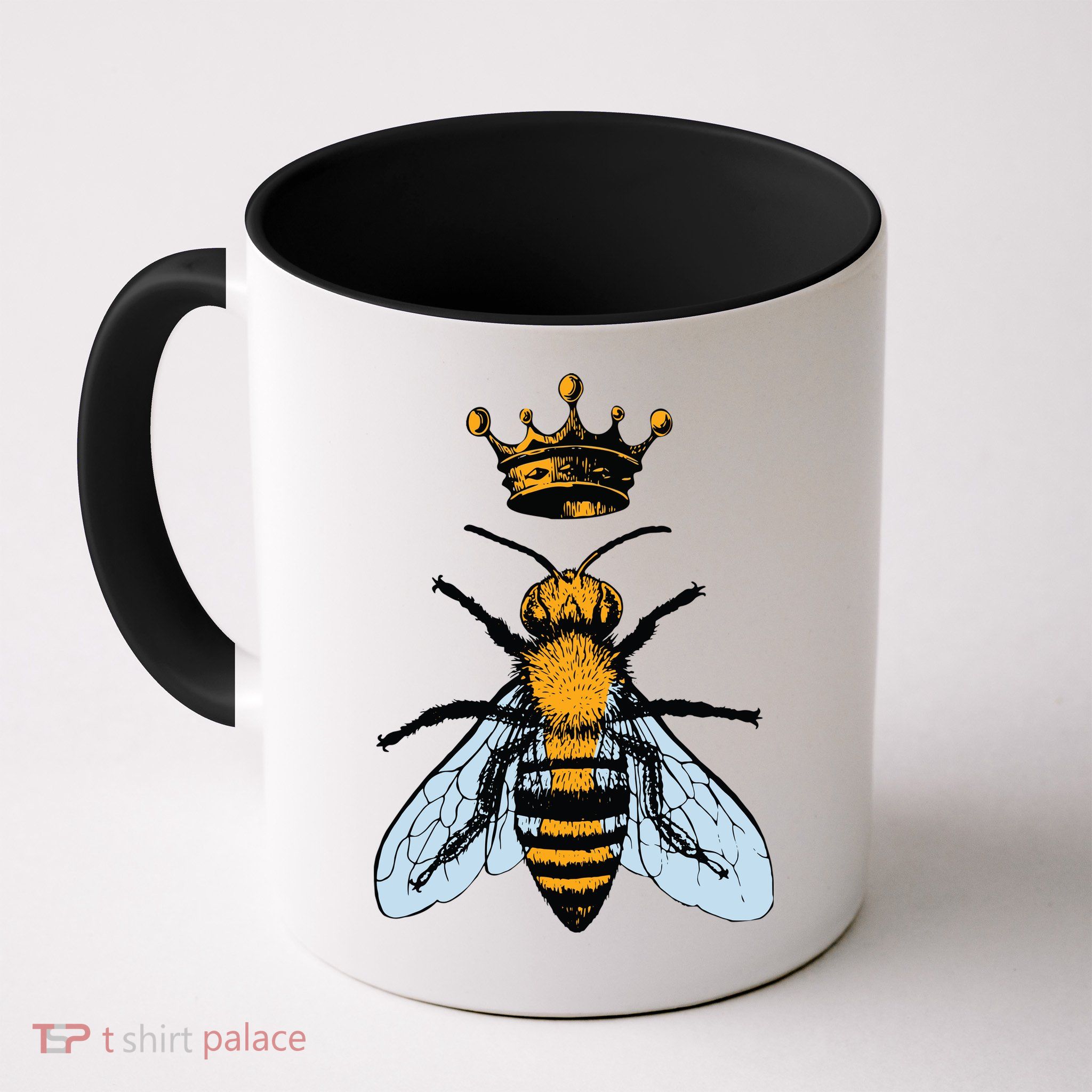 Bee King Crown Mug