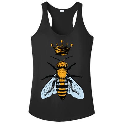 Bee King Crown Ladies PosiCharge Competitor Racerback Tank