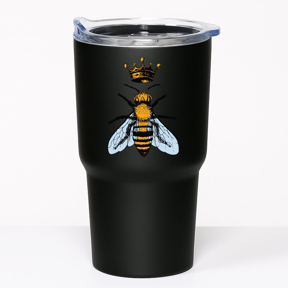 Bee King Crown Tumbler