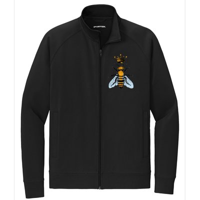 Bee King Crown Stretch Full-Zip Cadet Jacket