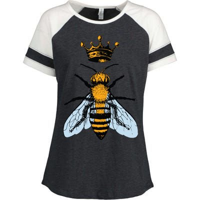 Bee King Crown Enza Ladies Jersey Colorblock Tee